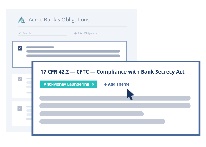 compliance mapping