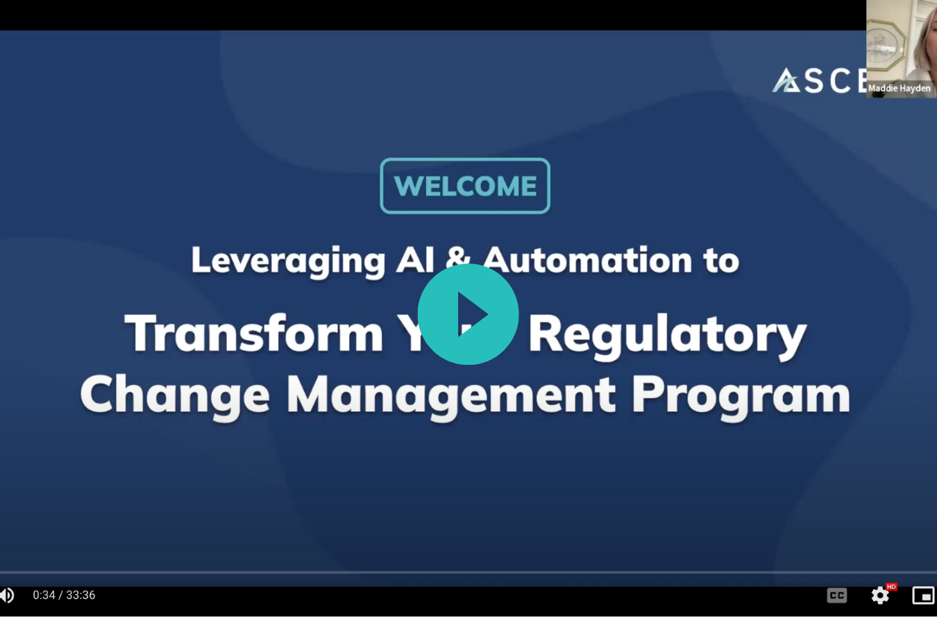 Leveraging AI & Automation to Transform Your Regulatory Change Management Program
